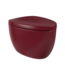 BOCCHI Hangtoilet Bocchi Etna Glans Bordeaux Rood design toilet 54cm excl. zitting
