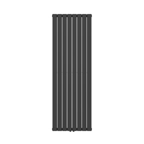 Desingradiator Verticaal BUS Zwart 180x61 cm 2164 Watt Dubbelzijdig Midden aansluiting