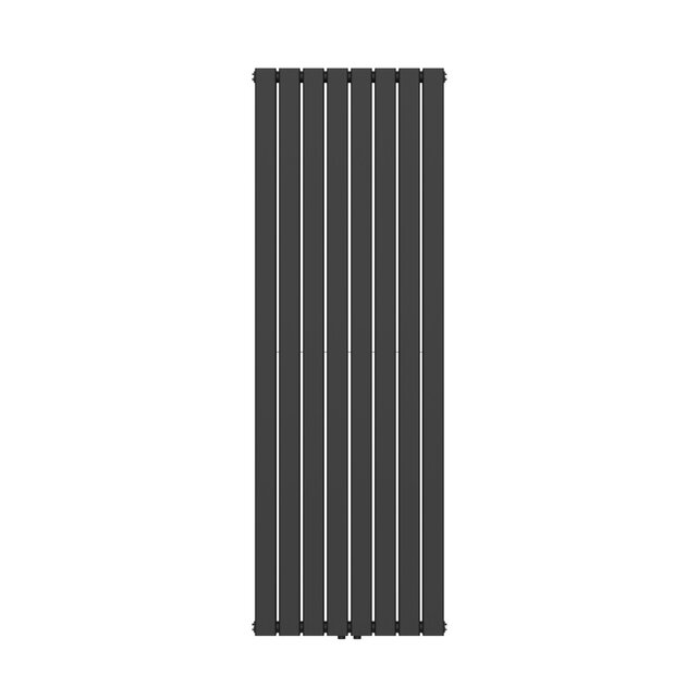 Desingradiator Verticaal BUS Zwart 180x61 cm 2164 Watt Dubbelzijdig Midden aansluiting