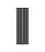 Desingradiator Verticaal BUS Zwart 180x53 cm 1975 Watt Dubbelzijdig Midden aansluiting