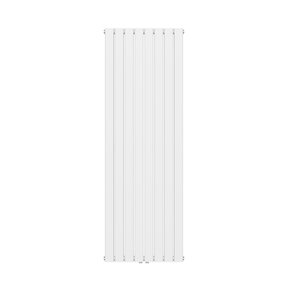 Desingradiator Verticaal BUS Wit 180x61 cm 2164 Watt Dubbelzijdig Midden aansluiting