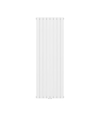BELRAD Desingradiator Verticaal BUS Wit 180x61 cm 2164 Watt Dubbelzijdig Midden aansluiting