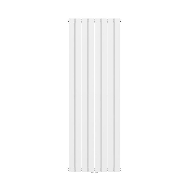 Desingradiator Verticaal BUS Wit 180x61 cm 2164 Watt Dubbelzijdig Midden aansluiting