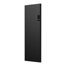 Elektrische Radiator Zwart 160x59 cm 2000 Watt Programmerbaar Wifi Aansluiting