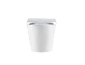 Hangtoilet Turbo Flush Wit Randloos incl. Toiletbril