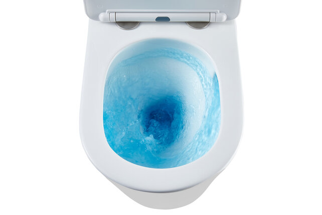 Hangtoilet Turbo Flush Wit Randloos incl. Toiletbril Hangtoilet Turbo Flush Wit Randloos incl. Toiletbril