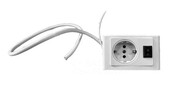Spiegelkast Quatro Century Oak 100x70 cm LED verlichting Stopcontact met schakelaar Spiegelkast Quatro Century Oak 100x70 cm LED verlichting Stopcontact met schakelaar