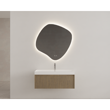 Gliss Design Organsiche Spiegel Clio 100x100 cm met dimbaar LED-verlichting en verwarming