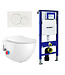 Toiletset Geberit UP320 Wit Met Bidet Warm - Koud Geintegreerde bidetkraan