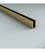 Douchewand Eco Nano Geborsteld Goud 100 x 200 cm 8mm Veiligheidsglas met Nano-Coating