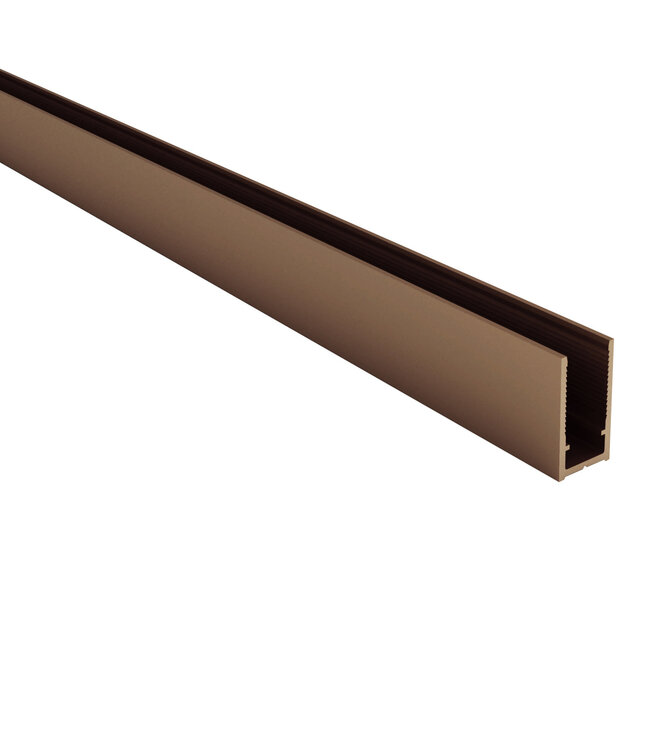 Douchewand Eco Nano Geborsteld Koper 140 x 200 cm 8mm Veiligheidsglas met Nano-Coating