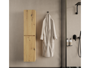 Badkamerkast Milan Artisan Eiken 160cm 2-deurs