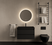 Gliss Design I Wastafelmeubel I Milan I 60 cm I Mat Zwart