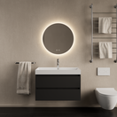 Gliss Design I Wastafelmeubel I Milan I 60 cm I Mat Zwart