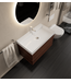 Gliss Design I Wastafelmeubel I Milan I 60 cm I Choco Eiken Walnoot