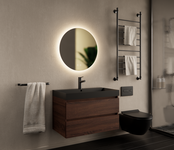 Gliss Design I Wastafelmeubel I Milan I 60 cm I Choco Eiken Walnoot