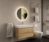 Gliss Design I Wastafelmeubel I Milan I 80 cm I Artisan Eiken