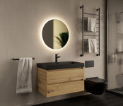 Gliss Design I Wastafelmeubel I Milan I 80 cm I Artisan Eiken