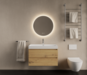 Gliss Design I Wastafelmeubel I Milan I 80 cm I Artisan Eiken