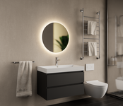Gliss Design I Wastafelmeubel I Milan I 80 cm I Mat  Zwart Gliss Design I Wastafelmeubel I Milan I 80 cm I Mat  Zwart
