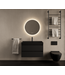 Gliss Design I Wastafelmeubel I Milan I 80 cm I Mat  Zwart