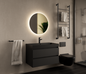 Gliss Design I Wastafelmeubel I Milan I 80 cm I Mat  Zwart Gliss Design I Wastafelmeubel I Milan I 80 cm I Mat  Zwart