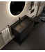 Gliss Design I Wastafelmeubel I Milan I 80 cm I Mat  Zwart