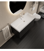 GLISS DESIGN Gliss Design I Wastafelmeubel I Milan I 100 cm I Mat  Zwart