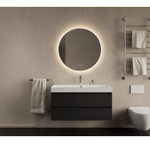 Gliss Design I Wastafelmeubel I Milan I 100 cm I Mat  Zwart