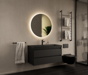 Gliss Design I Wastafelmeubel I Milan I 100 cm I Mat  Zwart Gliss Design I Wastafelmeubel I Milan I 100 cm I Mat  Zwart