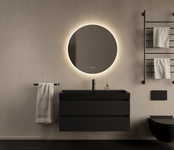 Gliss Design I Wastafelmeubel I Milan I 100 cm I Mat  Zwart Gliss Design I Wastafelmeubel I Milan I 100 cm I Mat  Zwart