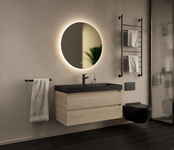 Gliss Design I Wastafelmeubel I Milan I 100 cm I Kastanje Gliss Design I Wastafelmeubel I Milan I 100 cm I Kastanje