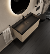 Gliss Design I Wastafelmeubel I Milan I 100 cm I Kastanje Gliss Design I Wastafelmeubel I Milan I 100 cm I Kastanje