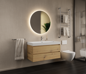 Gliss Design I Wastafelmeubel I Milan I 100 cm I Artisan Eiken Gliss Design I Wastafelmeubel I Milan I 100 cm I Artisan Eiken