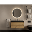 GLISS DESIGN Gliss Design Wastafelmeubel Milan Artisan Eiken 100 cm met Wastafel naar keuze