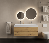 Gliss Design I Wastafelmeubel I Milan I 120 cm I Artisan Eiken Gliss Design I Wastafelmeubel I Milan I 120 cm I Artisan Eiken