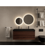 Gliss Design Wastafelmeubel Milan Choco Eiken Walnoot 120 cm met Wastafel enkele wasbak