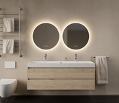 Gliss Design I Wastafelmeubel I Milan I 140 cm I Kastanje Gliss Design I Wastafelmeubel I Milan I 140 cm I Kastanje