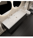 Gliss Design I Wastafelmeubel I Milan I 140 cm I Mat Zwart