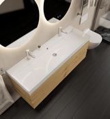 Gliss Design I Wastafelmeubel I Milan I 140 cm I Artisan Eiken Gliss Design I Wastafelmeubel I Milan I 140 cm I Artisan Eiken