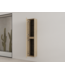 Badkamerkast met Ribbelfront Ash Gray 160 cm 2-deurs