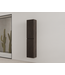GLISS DESIGN Badkamerkast met Ribbelfront Charcoal 160 cm 2-deurs Timotheus