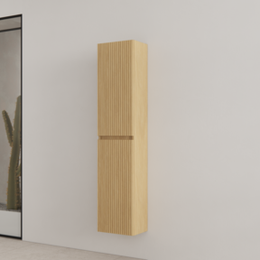 Badkamerkast met Ribbelfront Pure160 cm 2-deurs Timotheus