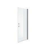 Douchedeur Bari Chroom 100 cm 6mm veiligheidsglas Transparant met Nano Coating