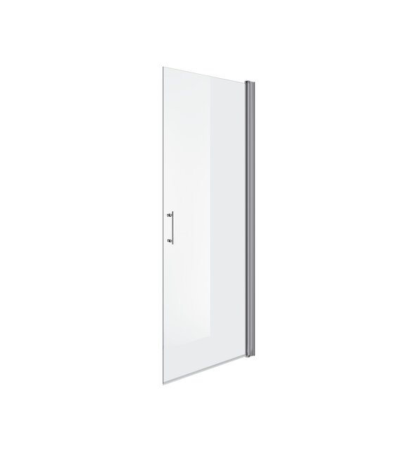 Douchedeur Bari Chroom 100 cm 6mm veiligheidsglas Transparant met Nano Coating