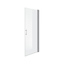 Douchedeur Bari Chroom 90 cm 6mm veiligheidsglas Transparant met Nano Coating