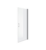 Douchedeur Bari Chroom 80 cm 6mm veiligheidsglas Transparant met Nano Coating