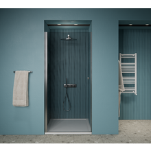 Gliss Design Prima Douchedeur Nis 80cm Chroom 6mm Helderglas Draaideur 190cm