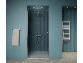 Gliss Design Prima Douchedeur Nis 70cm Chroom 6mm Helderglas Draaideur 190cm