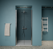 Gliss Design Prima Douchedeur Pendeldeur 90cm Chroom 6mm Helderglas 190cm Gliss Design Prima Douchedeur Pendeldeur 90cm Chroom 6mm Helderglas 190cm